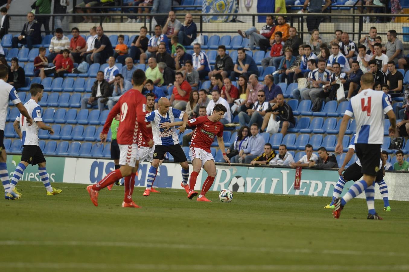 Las mejores imágenes del choque entre Hércules y Real Murcia