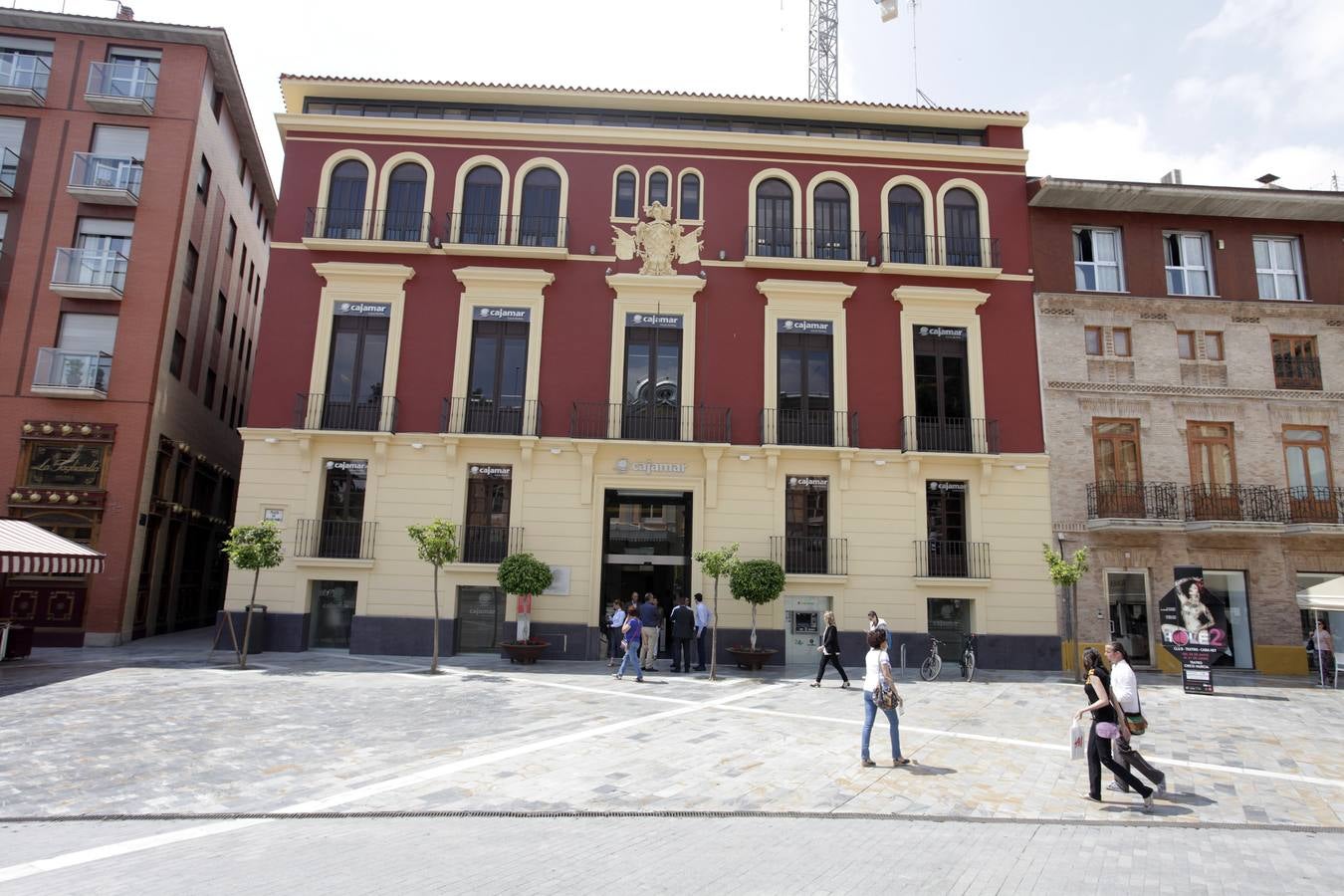 El Palacio Campuzano con sello de Cajamar