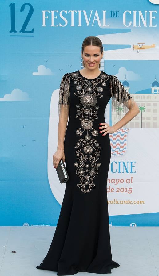 Alfombra roja en la gala inaugural del XII Festival de Cine de Alicante