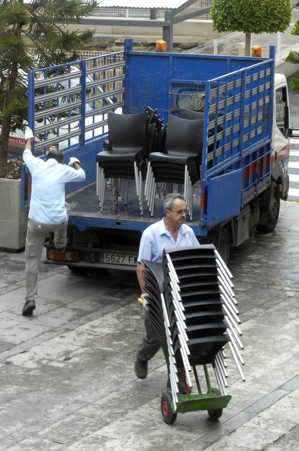 Todo preparado en el Ayuntamiento de Elche