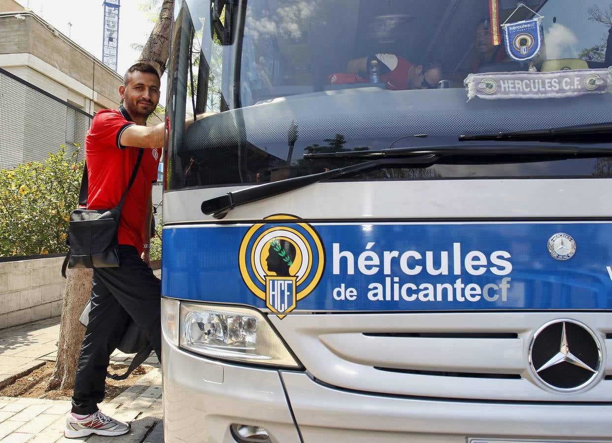 El Hércules pone rumbo a Cádiz