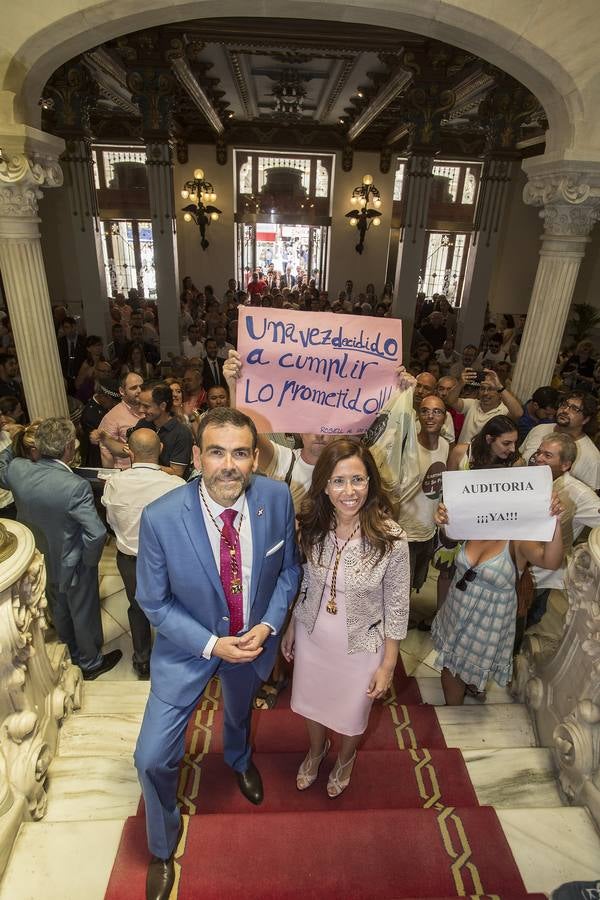 José López, de Movimiento Ciudadano, nuevo alcalde de Cartagena. 