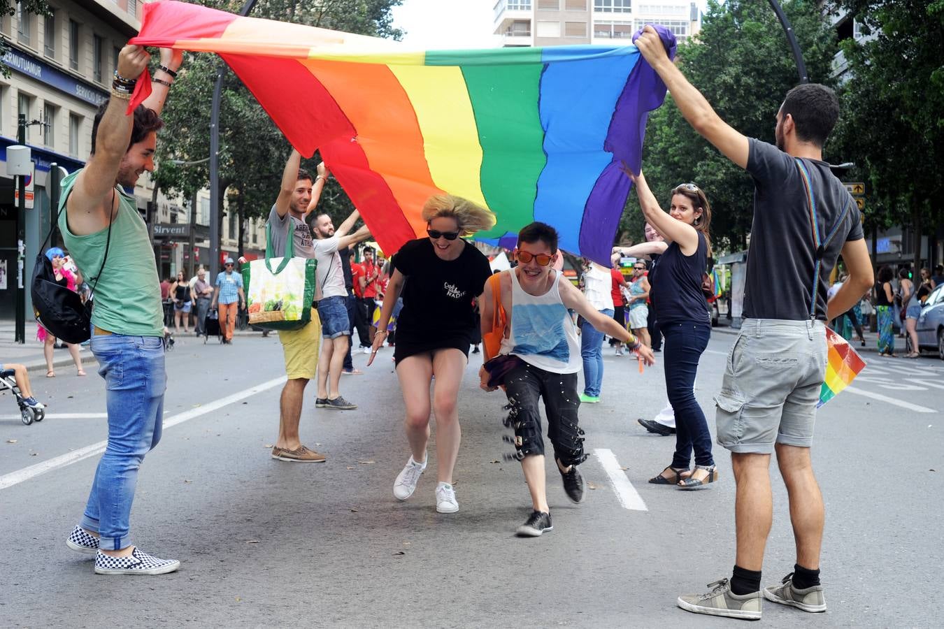 El desfile del Orgullo Gay de Murcia, en imágenes