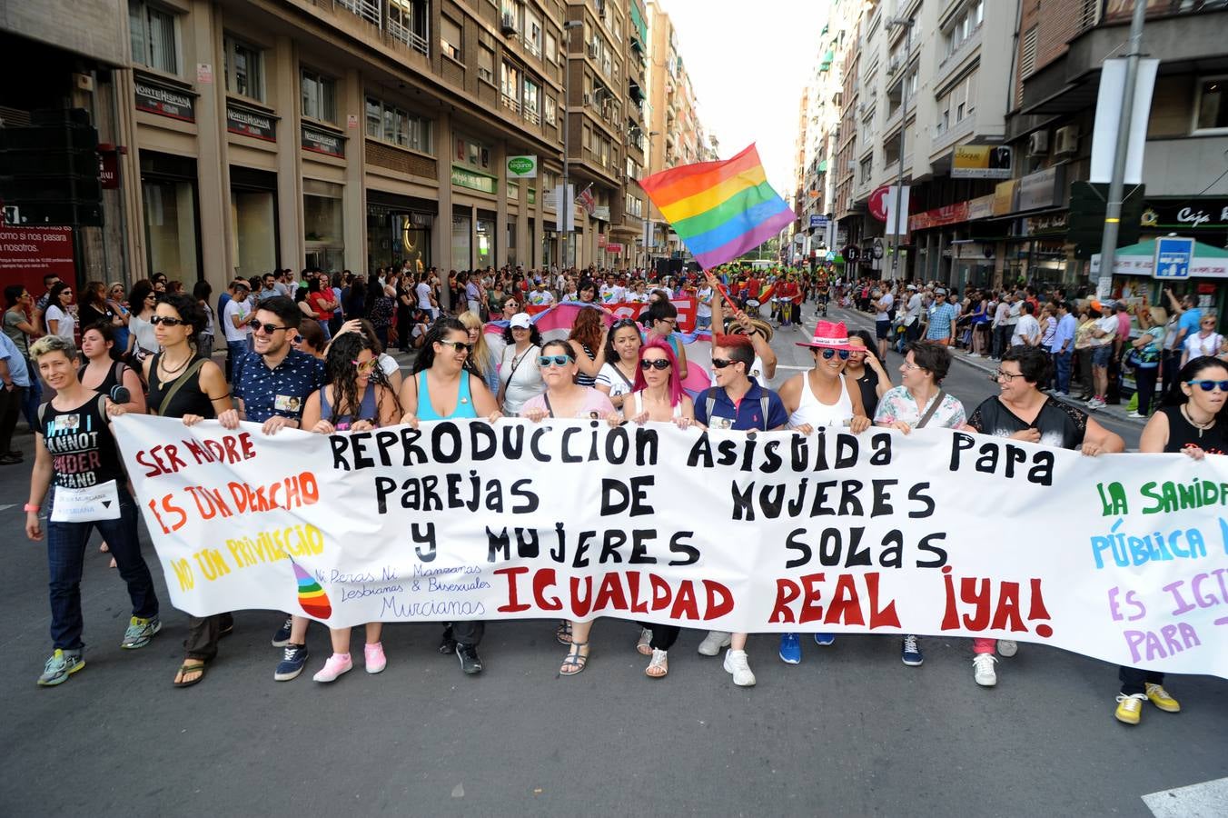 El desfile del Orgullo Gay de Murcia, en imágenes