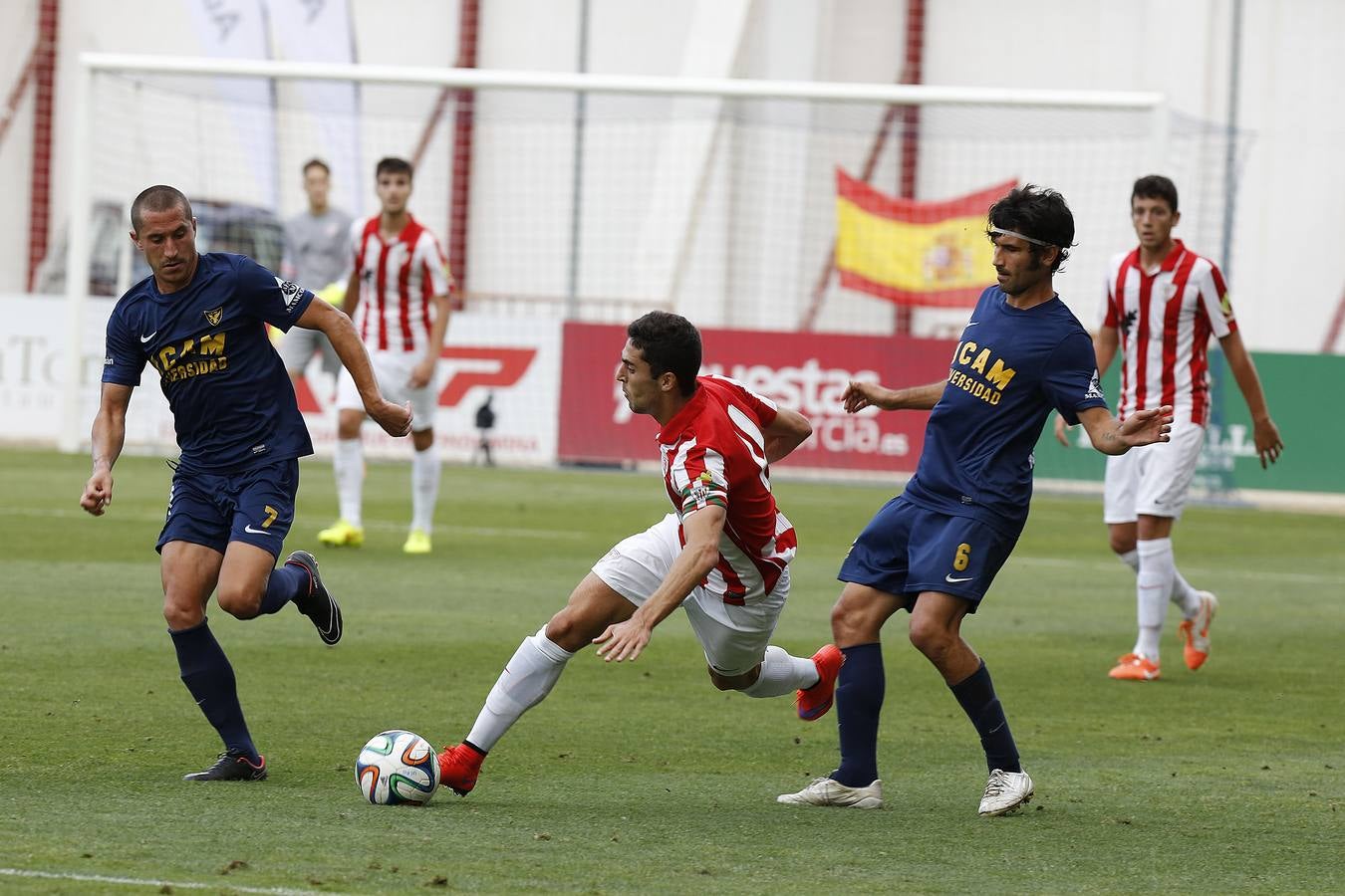 Las mejores imágenes del UCAM CF - Bilbao Athletic