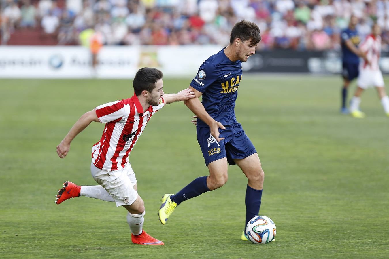 Las mejores imágenes del UCAM CF - Bilbao Athletic