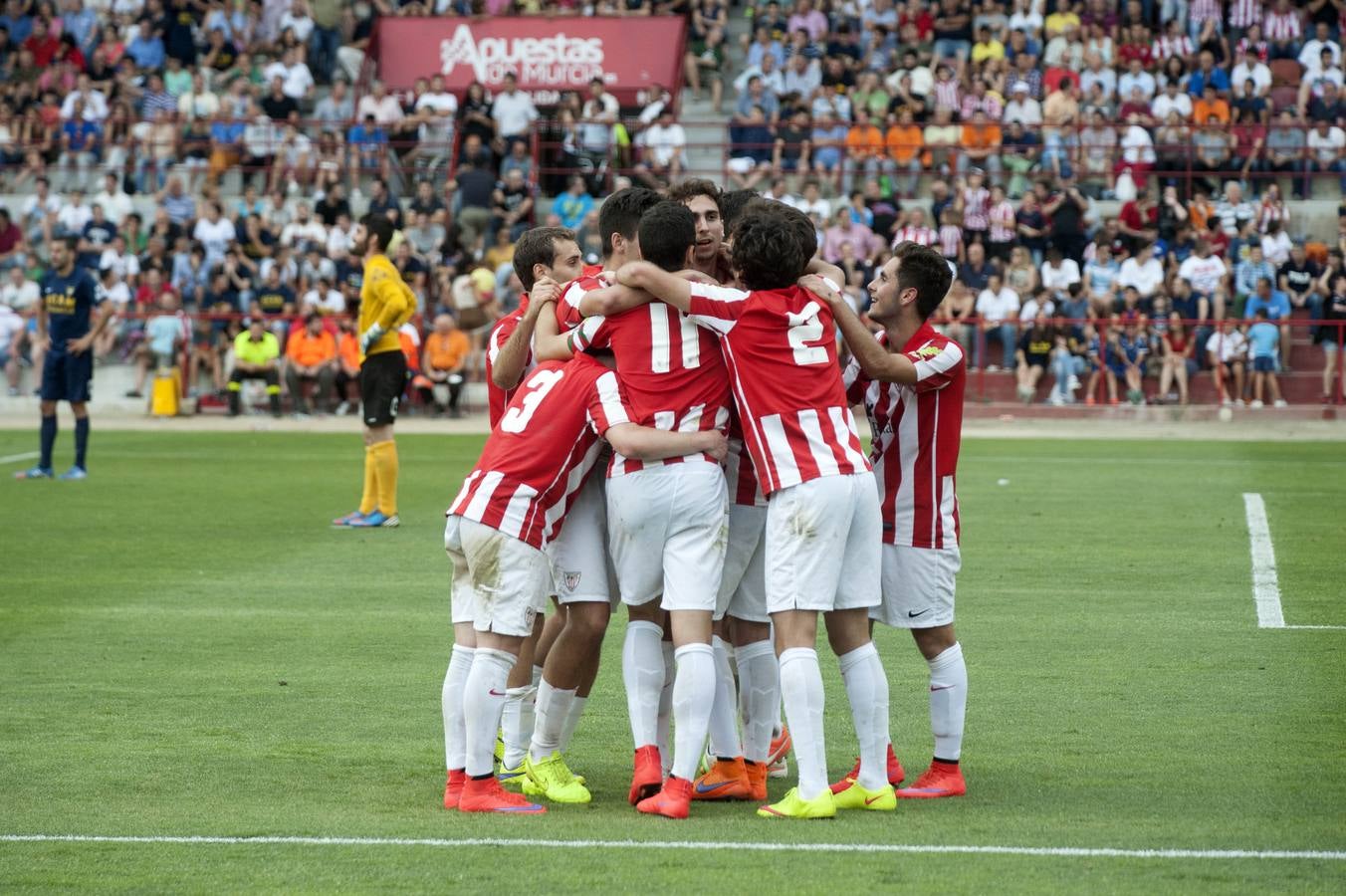 Las mejores imágenes del UCAM CF - Bilbao Athletic