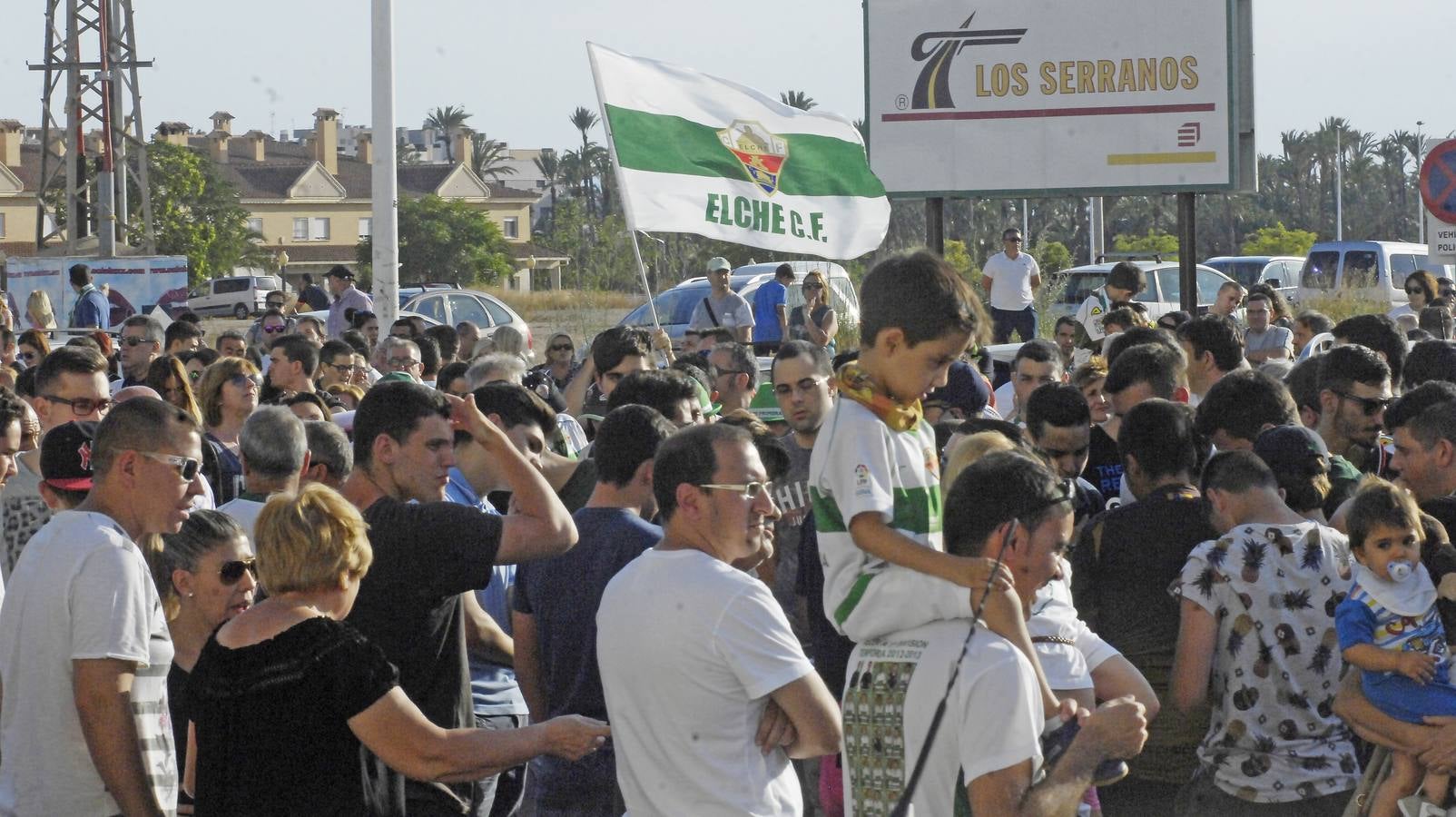 Los aficionados están con el Elche