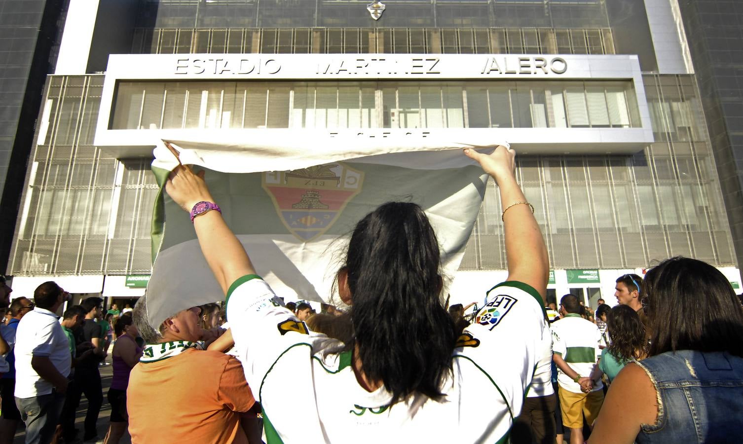 Los aficionados están con el Elche