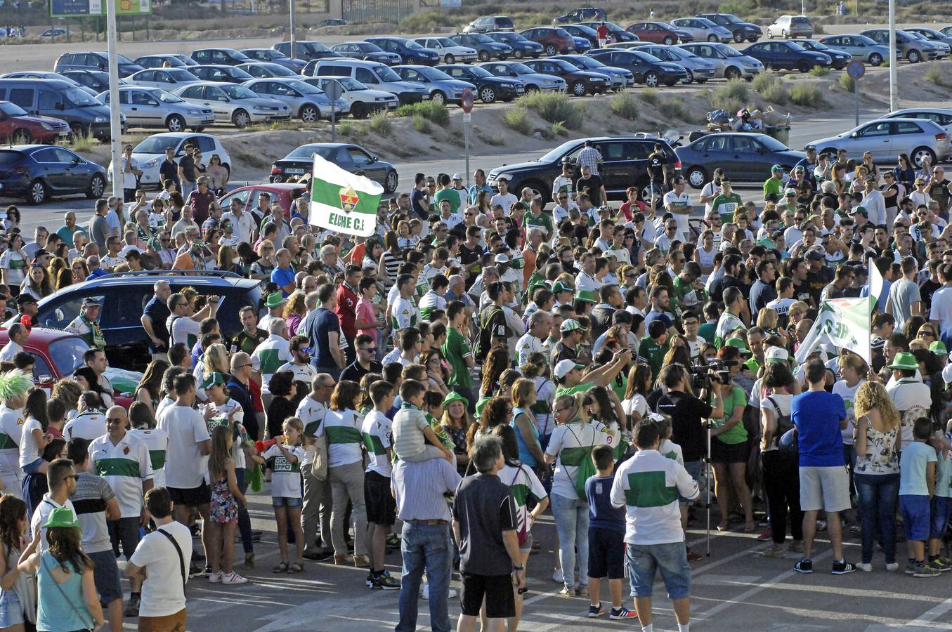 Los aficionados están con el Elche