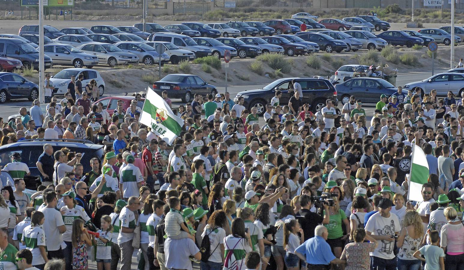 Los aficionados están con el Elche