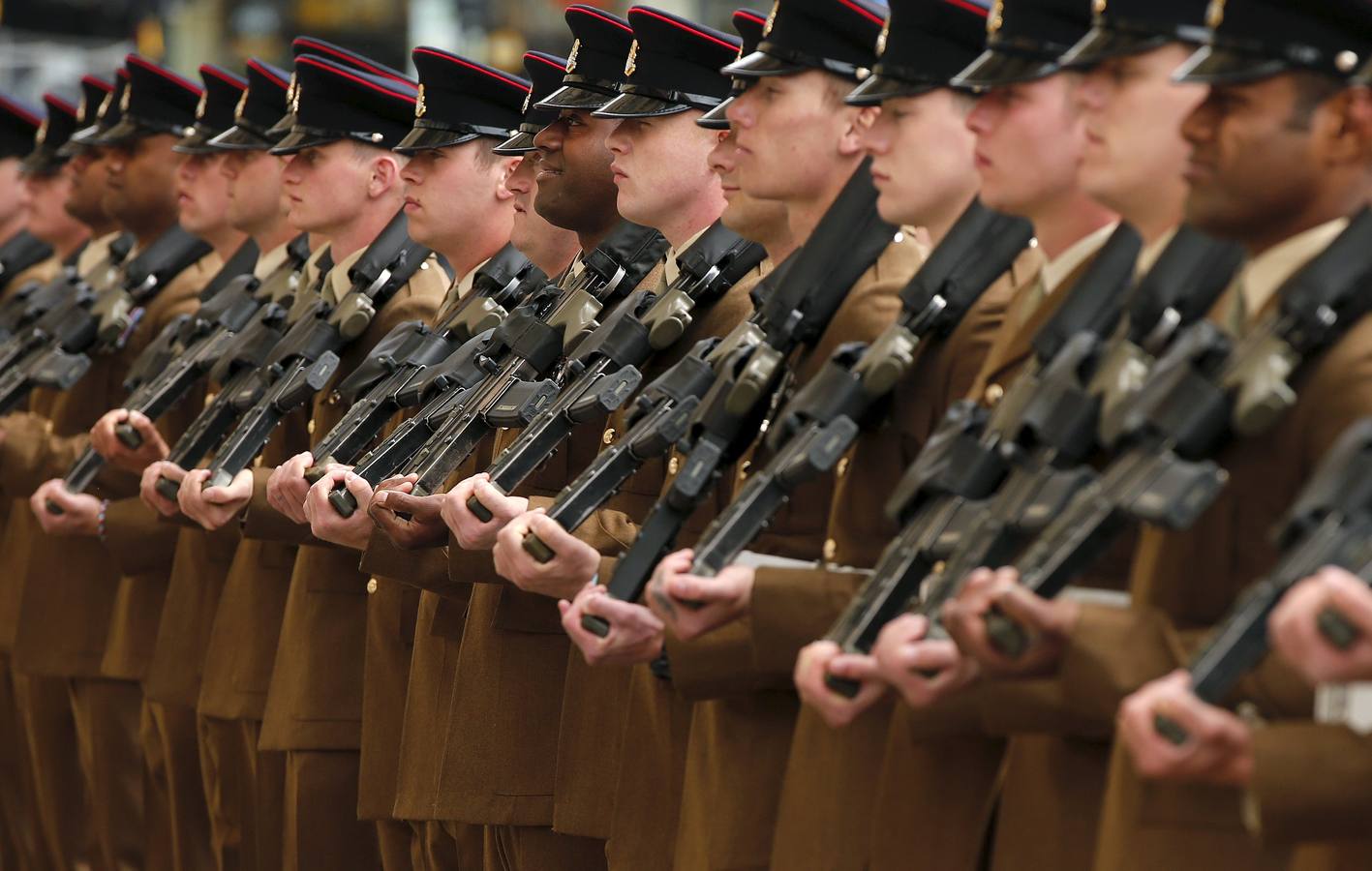 Recreación de la batalla de Waterloo