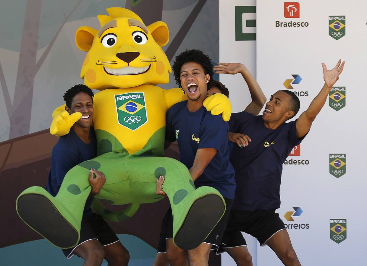 Brasil presenta a &#039;Ginga&#039; la mascota de las Olimpiadas