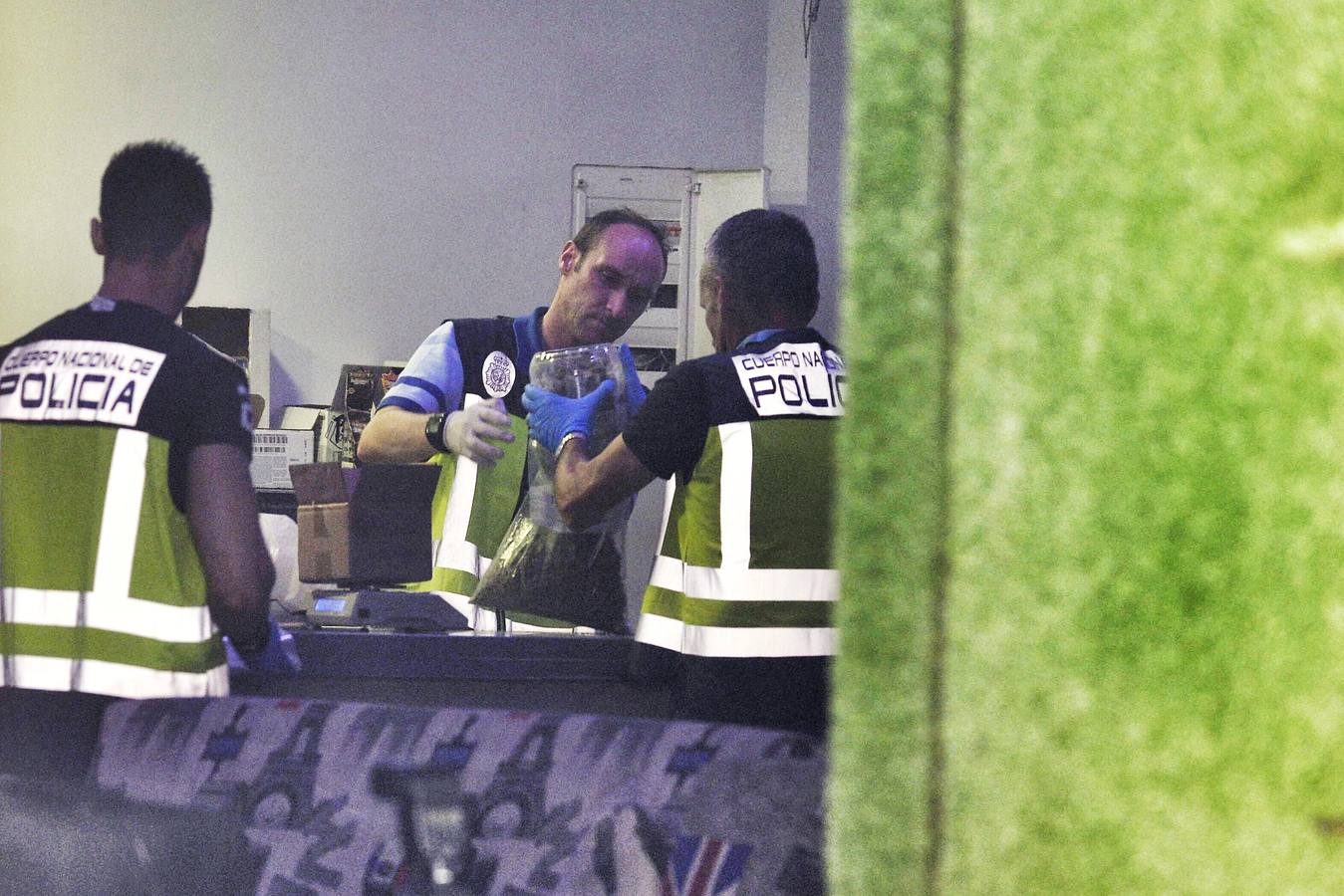 (23-06) La Policía Nacional practicó este martes una redada en tres clubes de marihuana de la capital y detuvo a 13 socios. En los registros realizados en Murcia y Santo Ángel por un supuesto delito de tráfico de drogas, se intervinieron 450 plantas de 'maría', 5 kilos de cogollos y 1,5 de hachís.