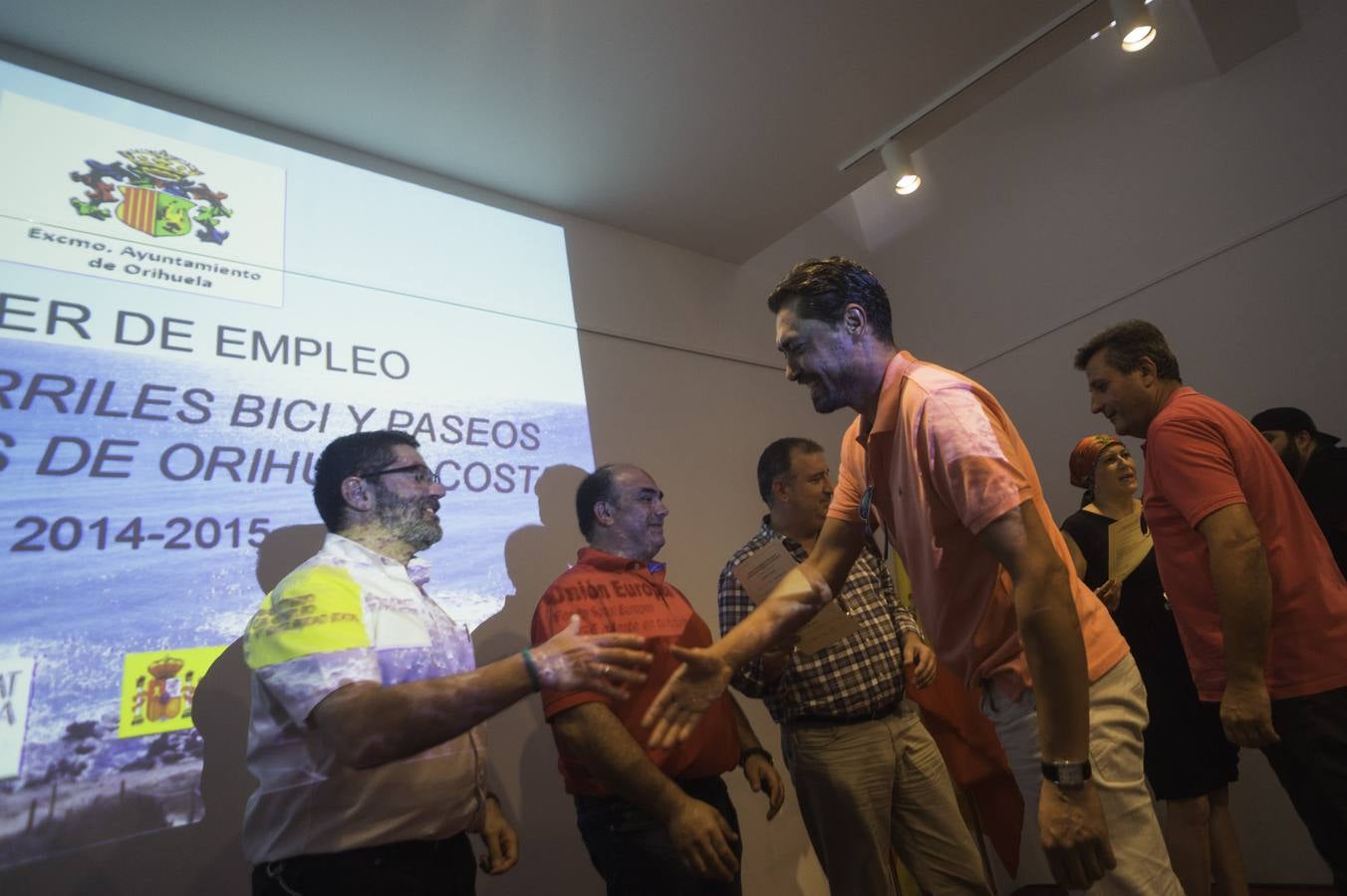 Entrega de diplomas del taller de empleo