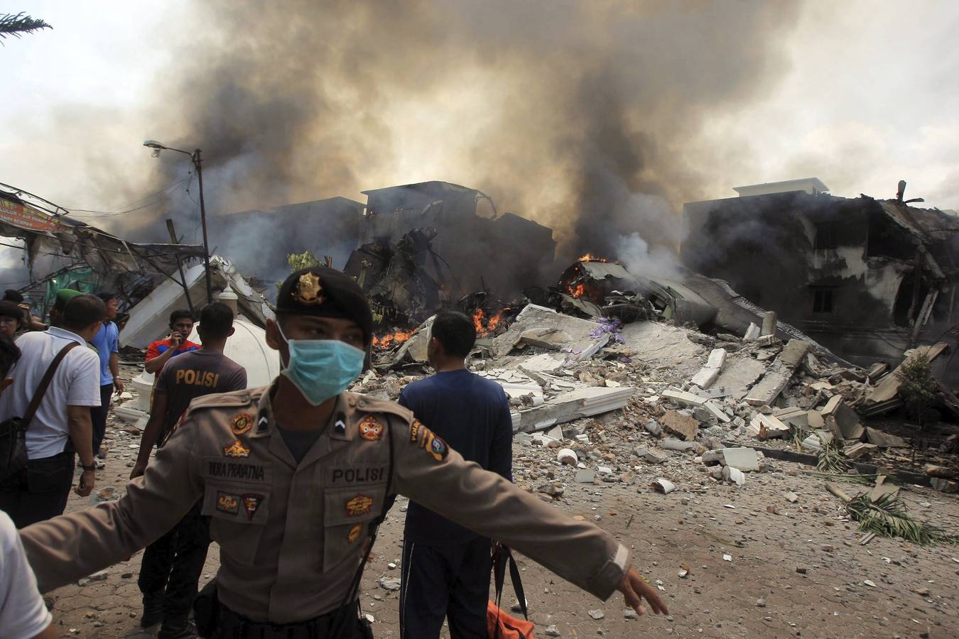 Accidente aéreo en Indonesia