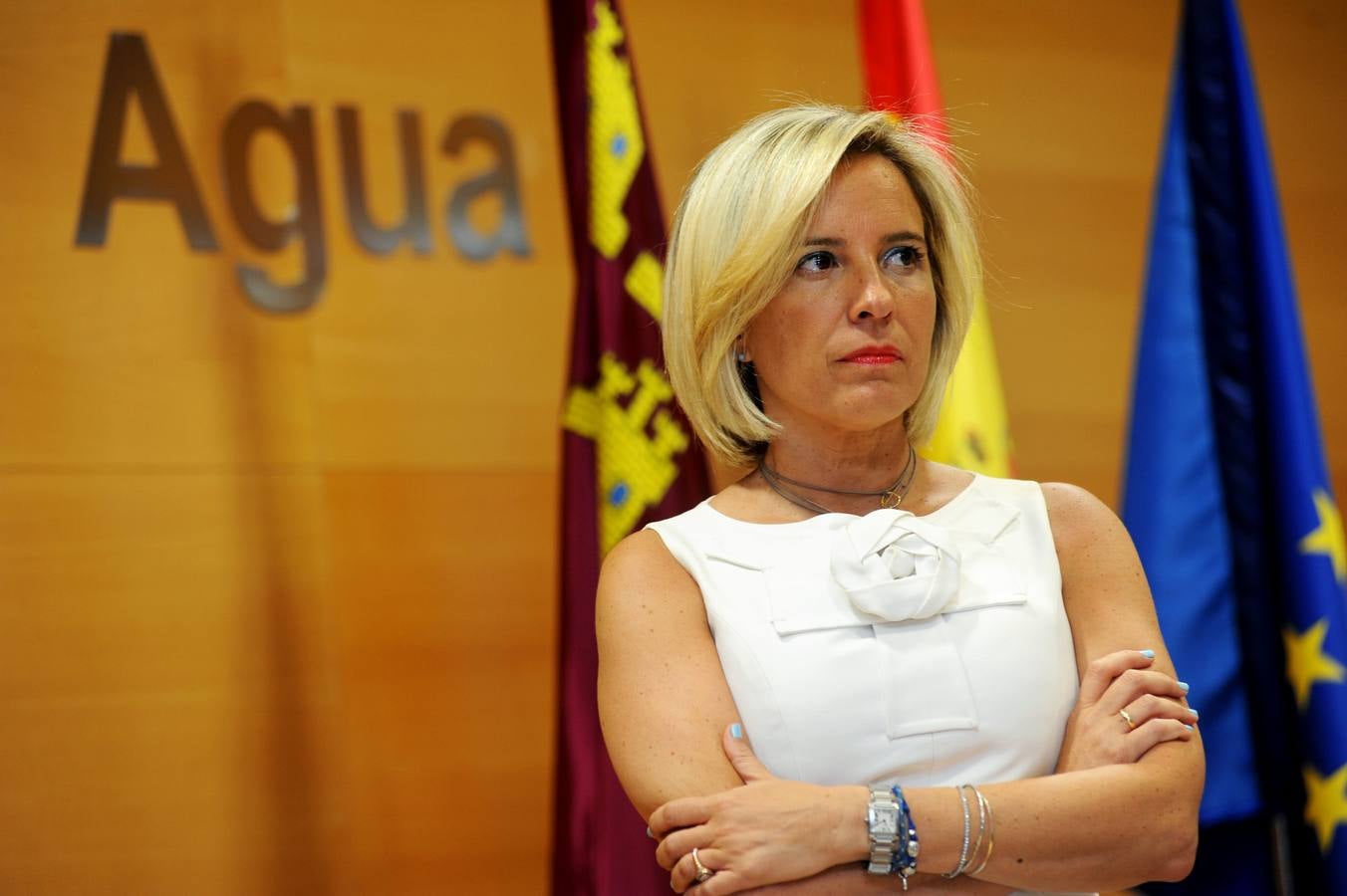 La consejera de Agua, Agricultura y Medio Ambiente, Adela Martínez Cachá.