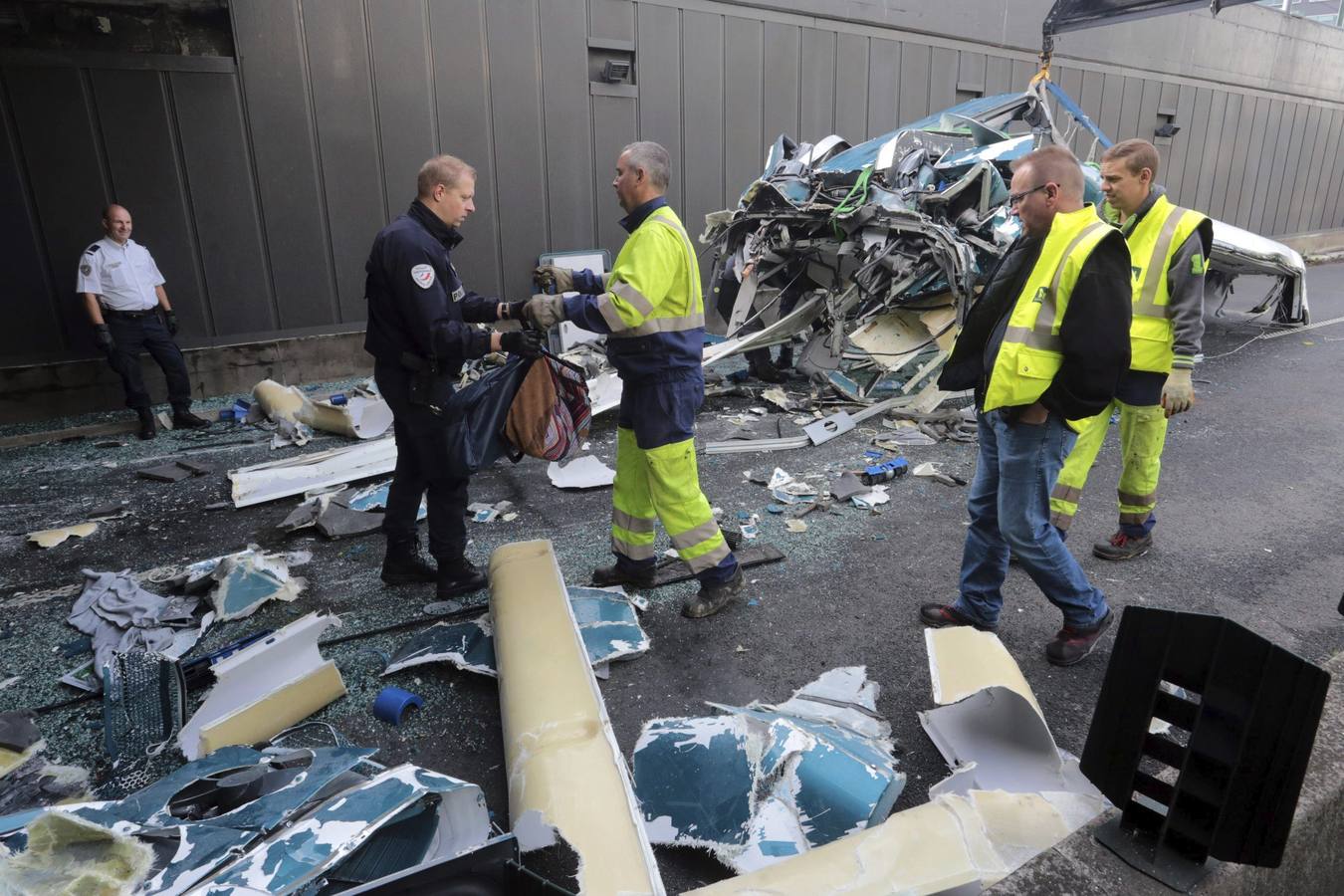 Accidente de un autobús español en Francia