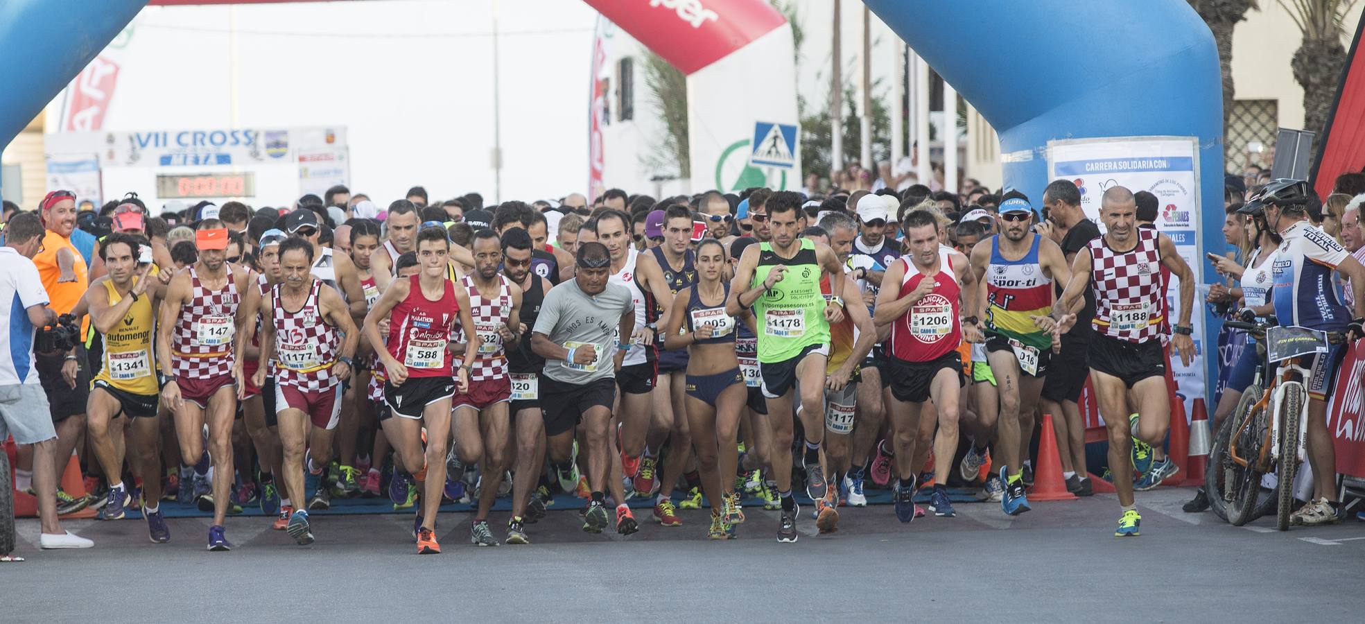 Douaichat y Merino ganan en el cross de Cabo de Palos