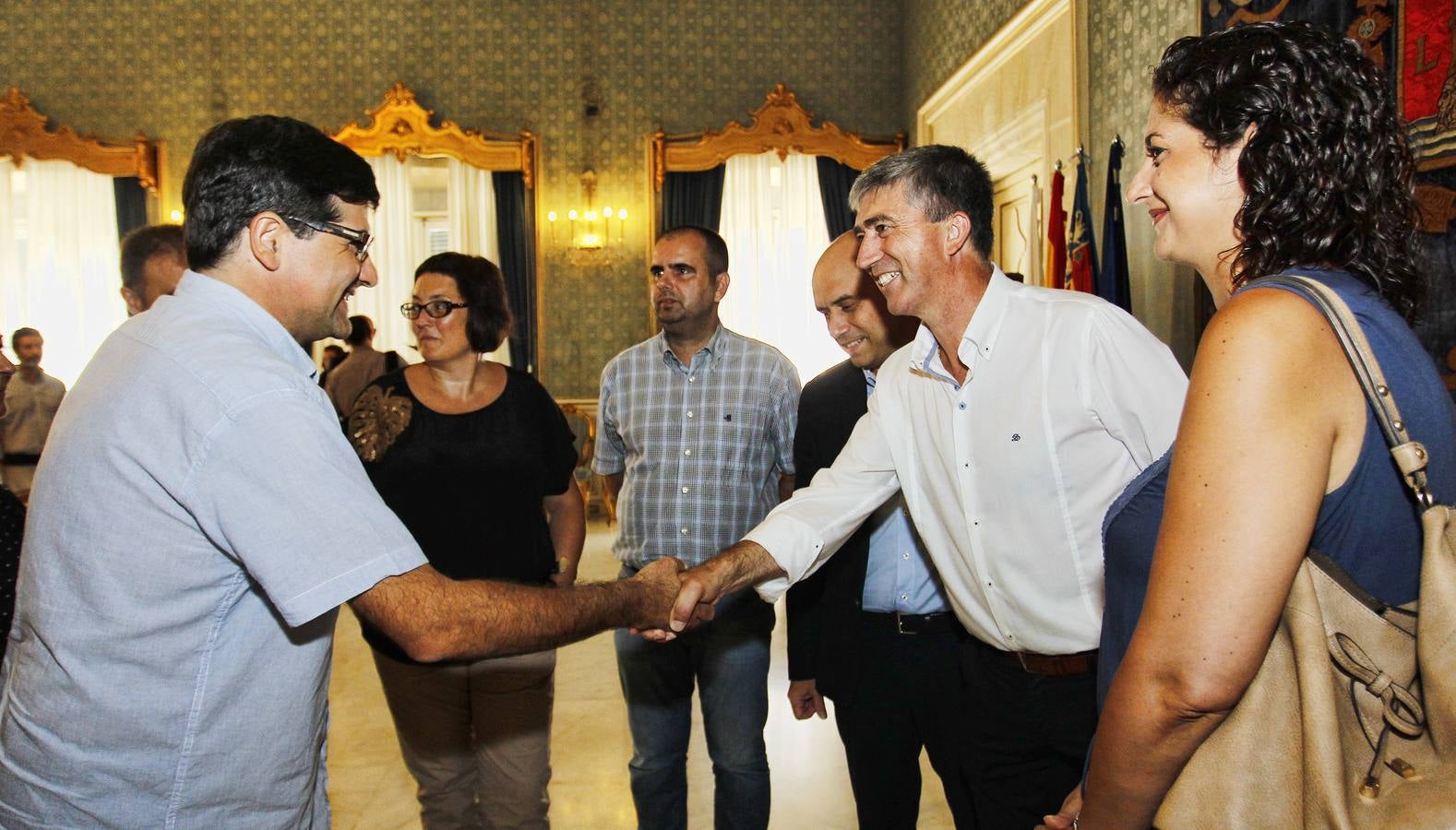 Rafael Climent realiza una visita institucional al Ayuntamiento de Alicante