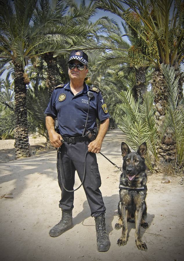 Unidad canina de la Policía Local de Elche