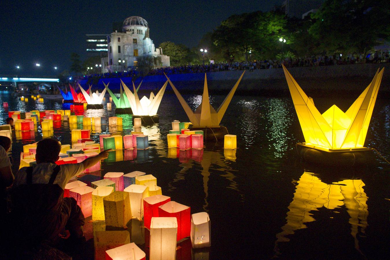 Recuerdo de la víctimas de Hiroshima