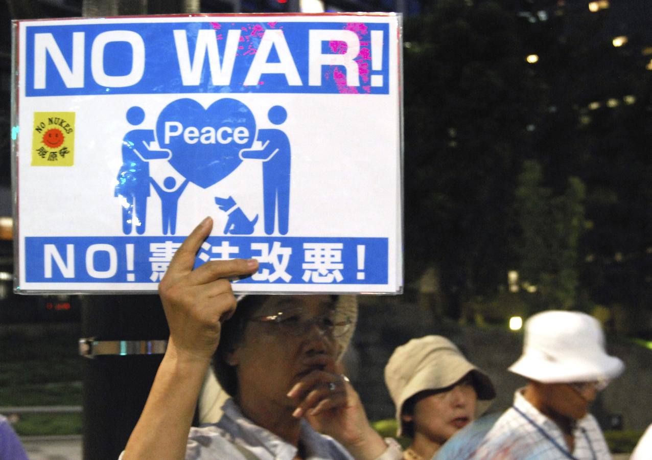 Recuerdo de la víctimas de Hiroshima