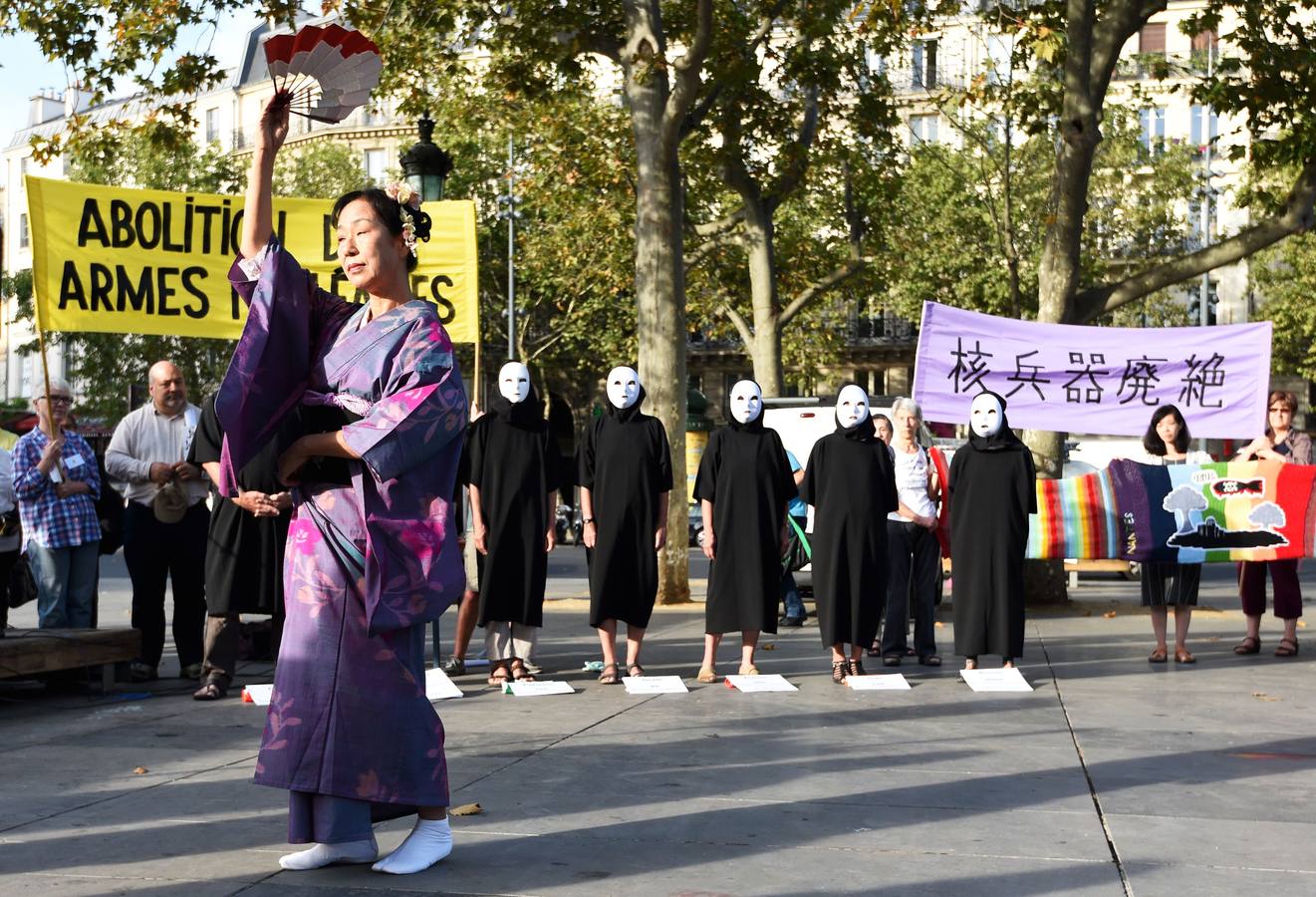 Recuerdo de la víctimas de Hiroshima