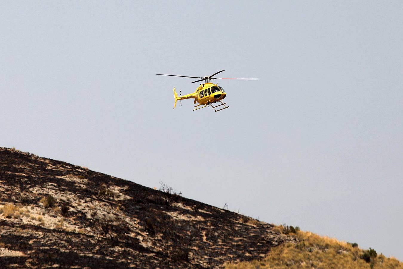 Así ha quedado el Cañón de Almadenes tras el fuego