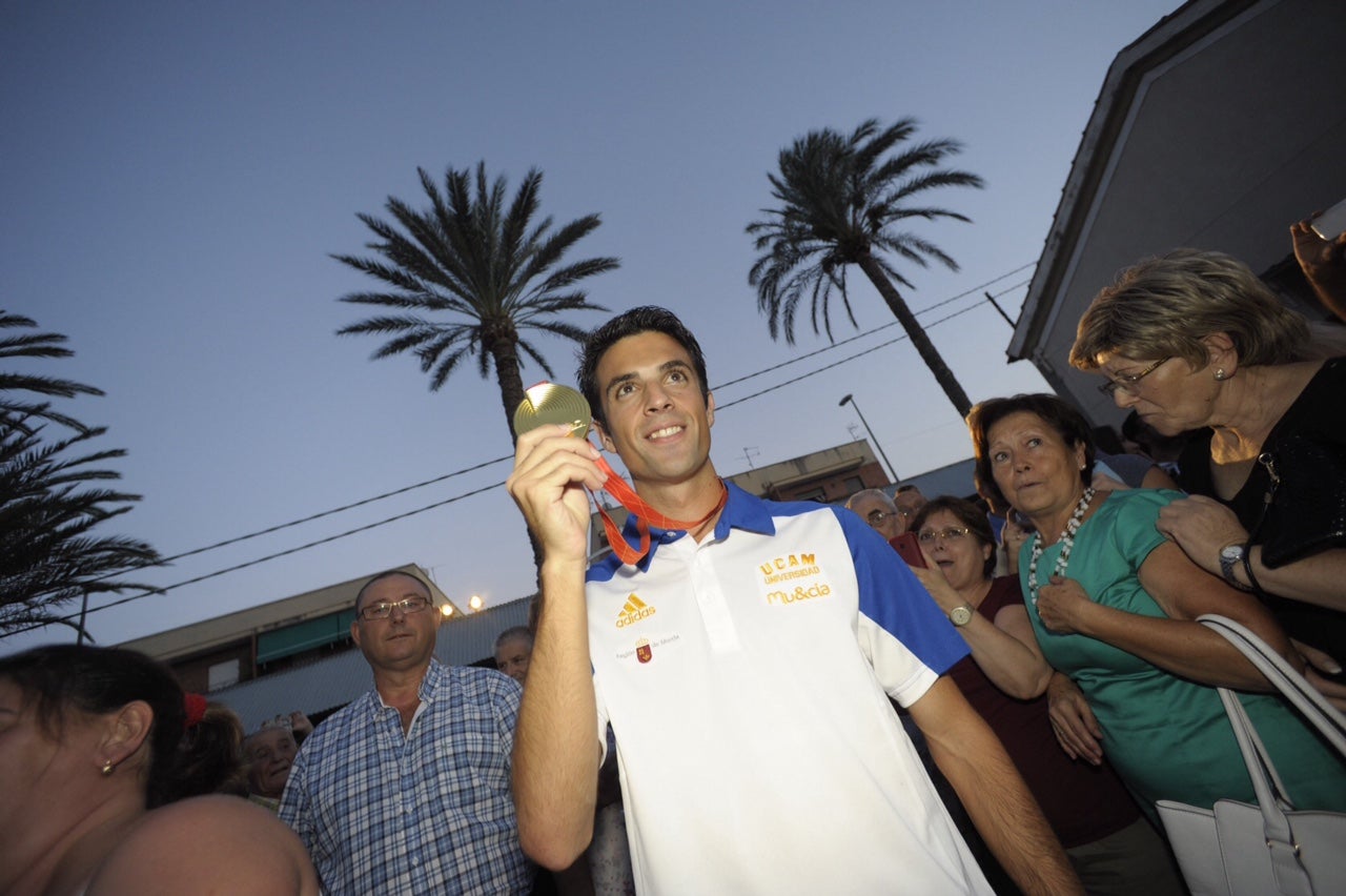 Llano de Brujas celebra con Miguel Ángel López la medalla de oro