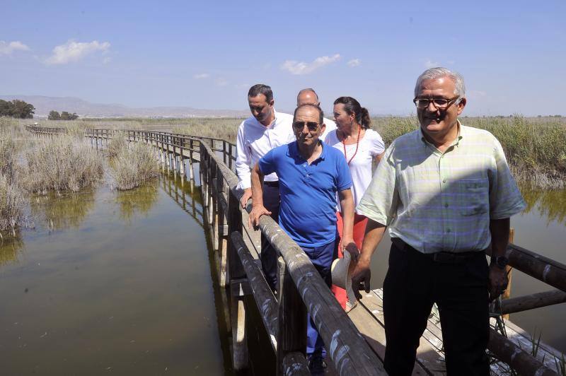 César Sánchez visita El Hondo