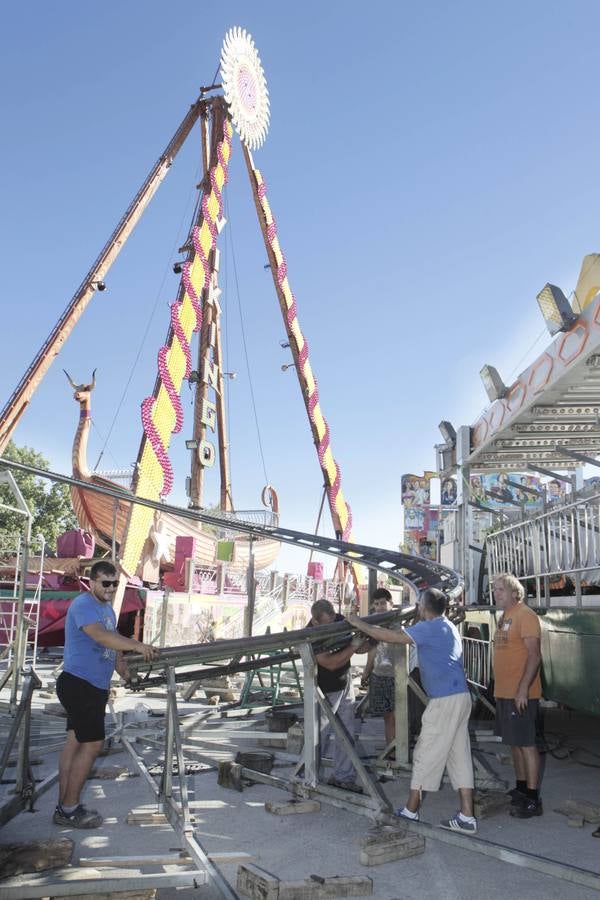 Todo listo para la Feria de Lorca