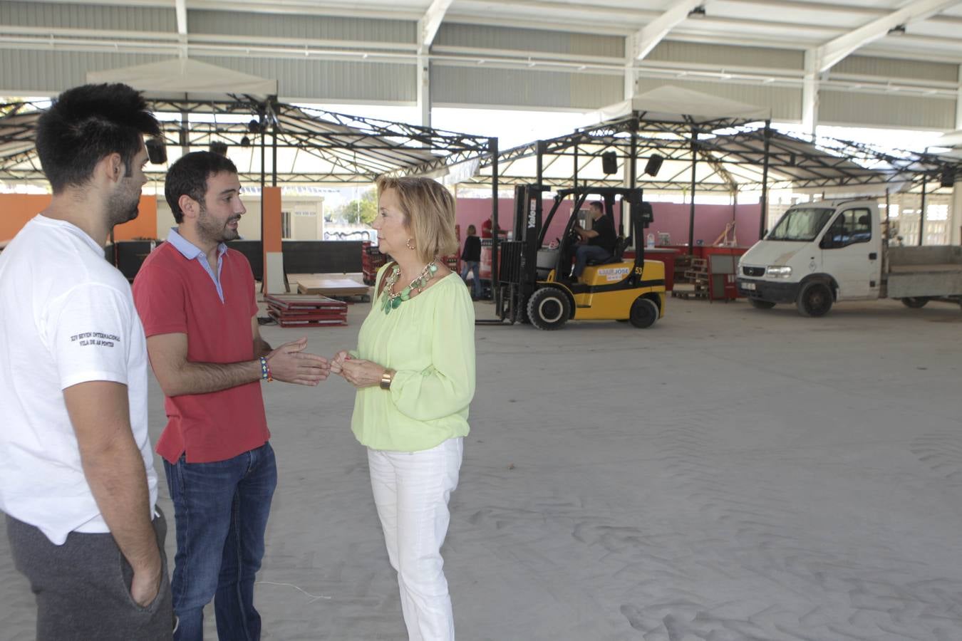 Todo listo para la Feria de Lorca