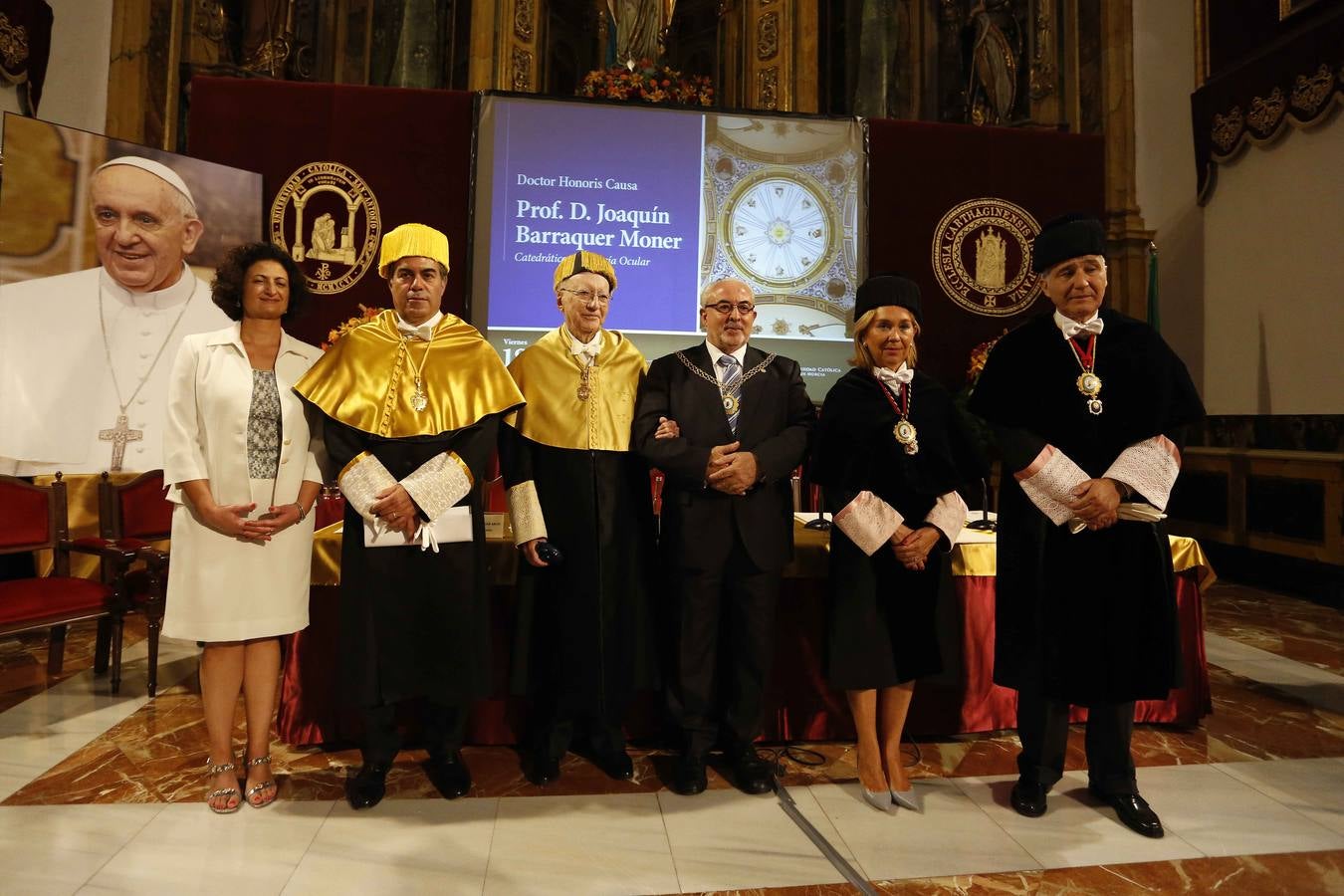 Joaquín Barraquer, Doctor Honoris Causa por la UCAM