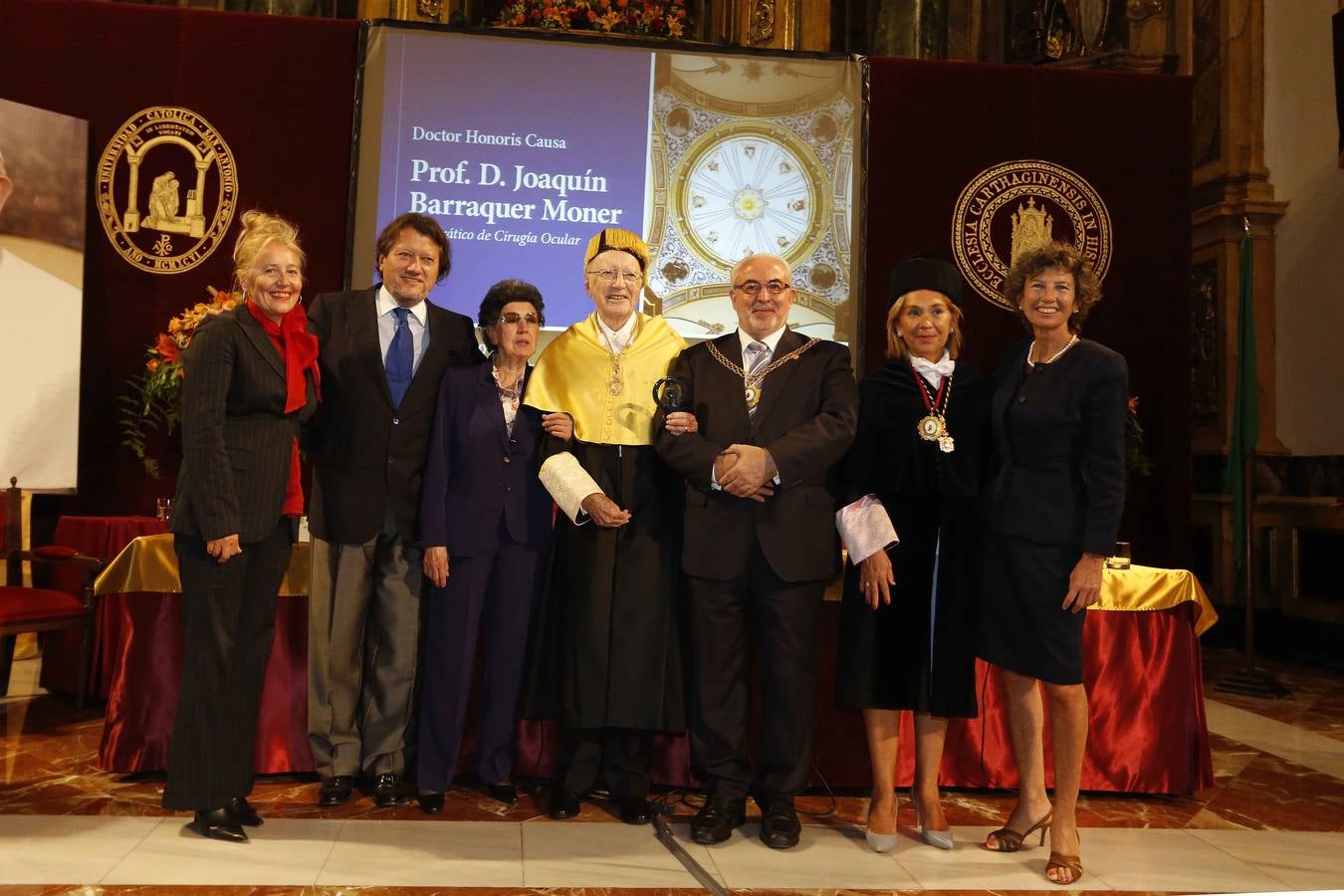 Joaquín Barraquer, Doctor Honoris Causa por la UCAM