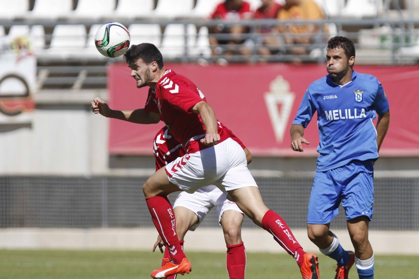 Las mejores imágenes del choque entre Real Murcia y Melilla U.D