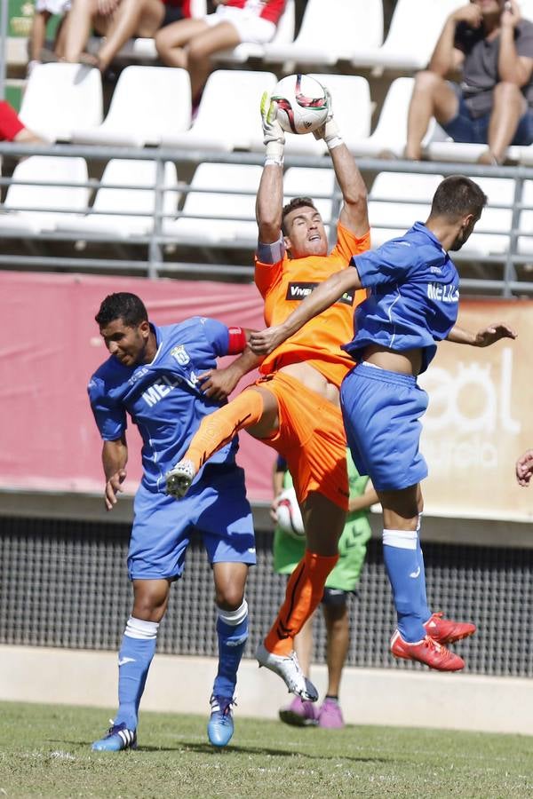 Las mejores imágenes del choque entre Real Murcia y Melilla U.D