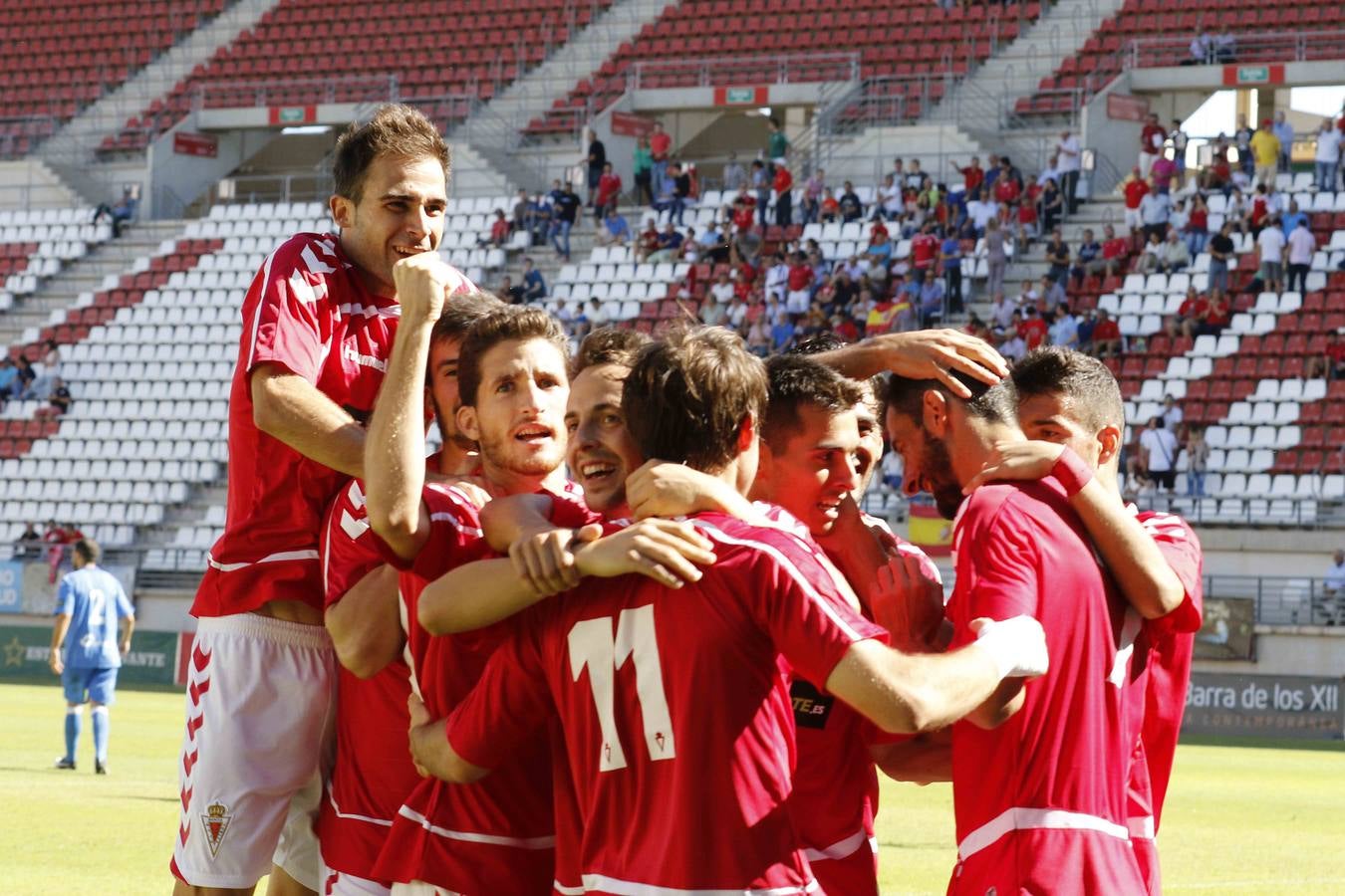 Las mejores imágenes del choque entre Real Murcia y Melilla U.D