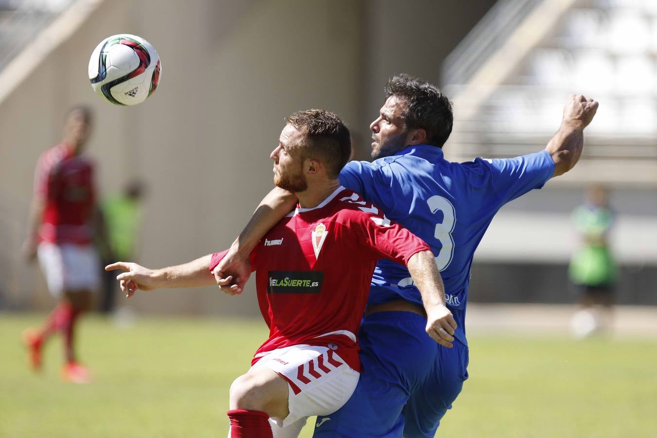 Las mejores imágenes del choque entre Real Murcia y Melilla U.D