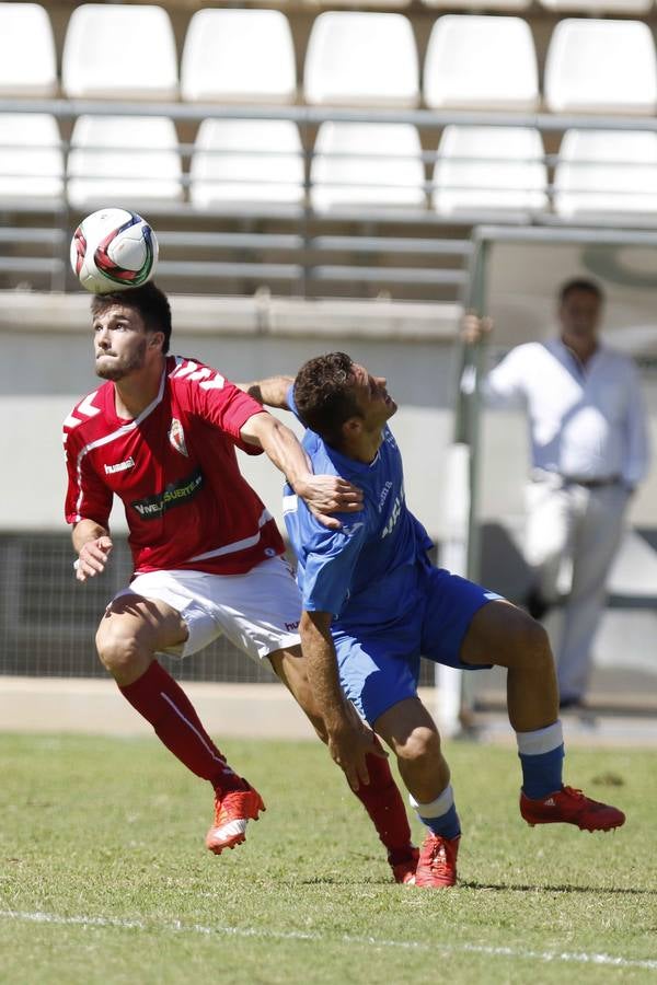 Las mejores imágenes del choque entre Real Murcia y Melilla U.D