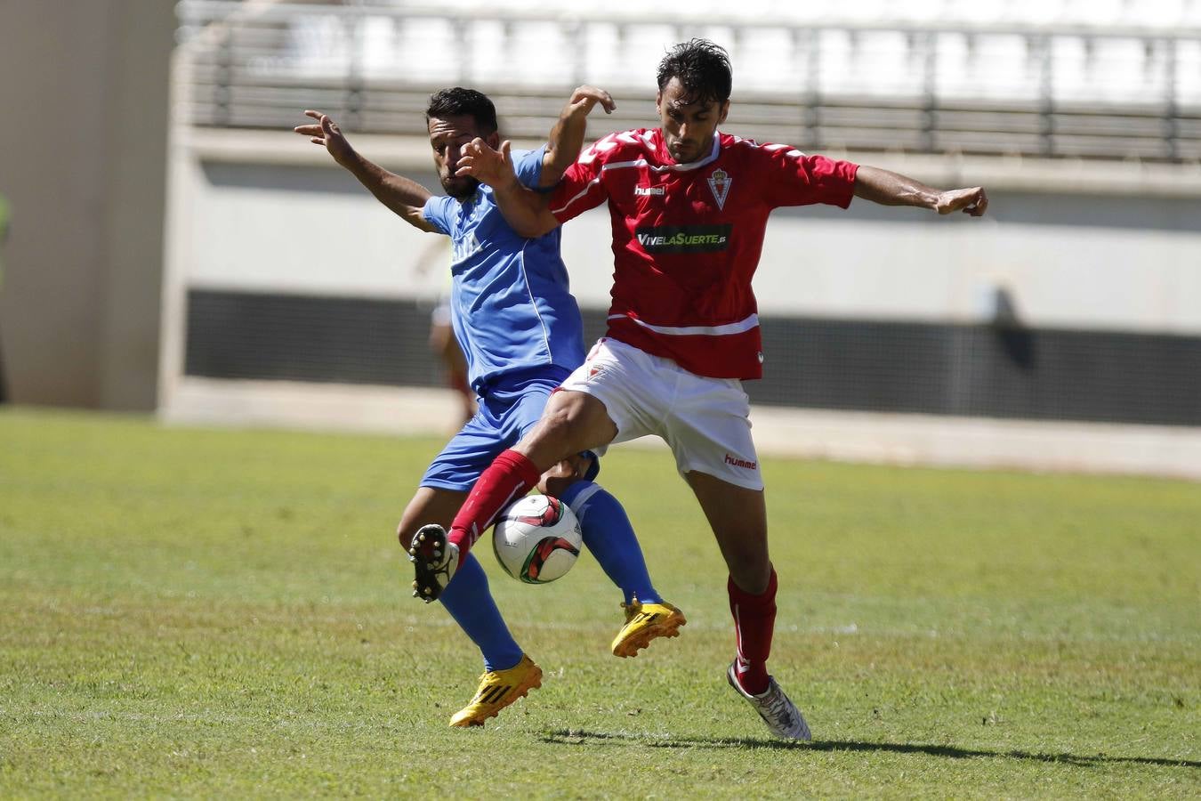 Las mejores imágenes del choque entre Real Murcia y Melilla U.D