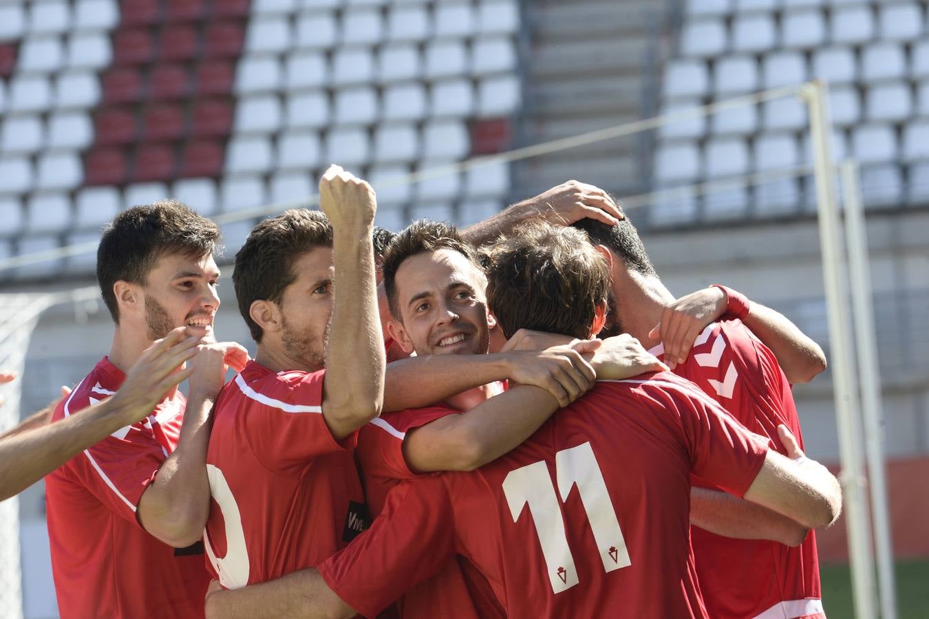 Las mejores imágenes del choque entre Real Murcia y Melilla U.D