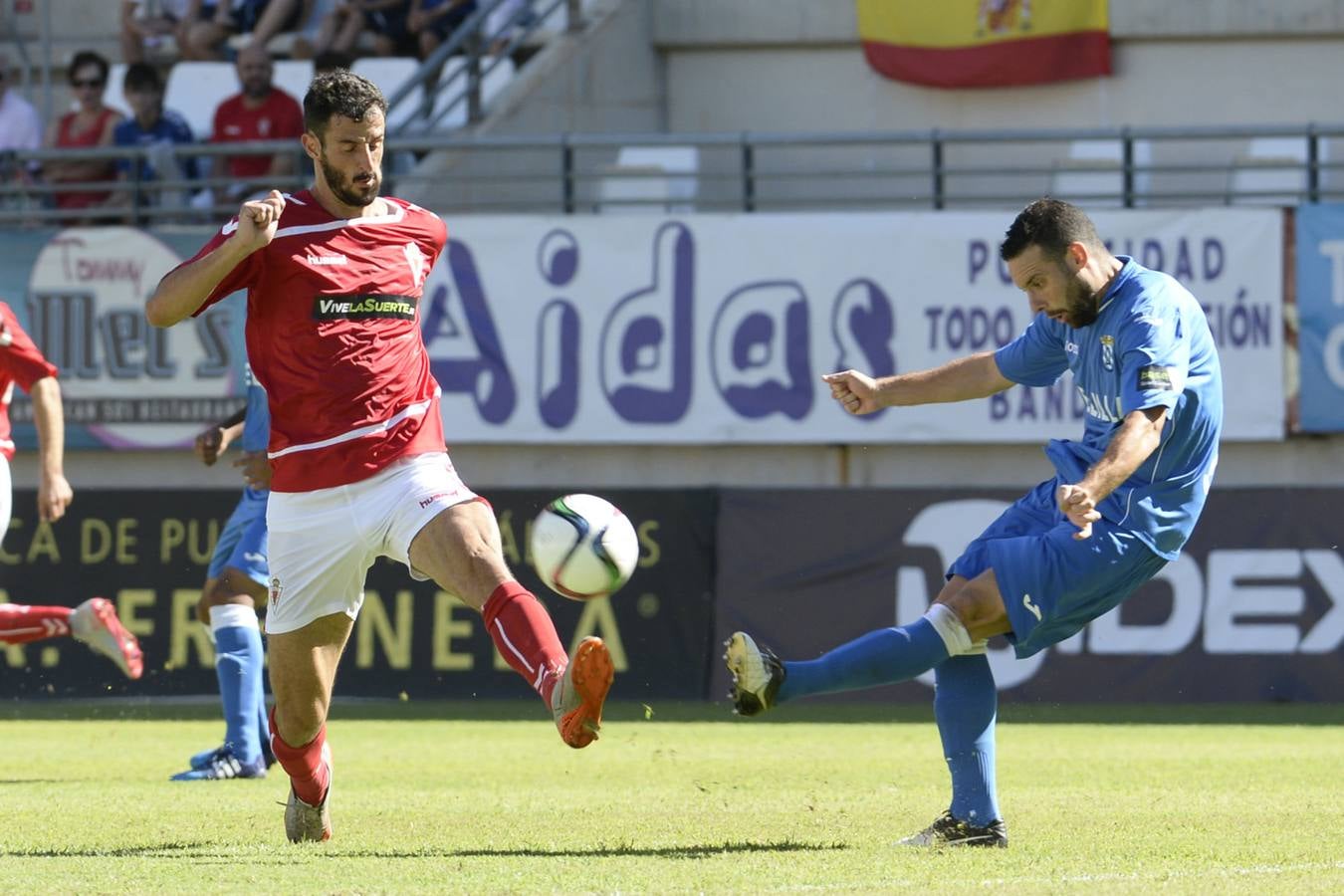 Las mejores imágenes del choque entre Real Murcia y Melilla U.D