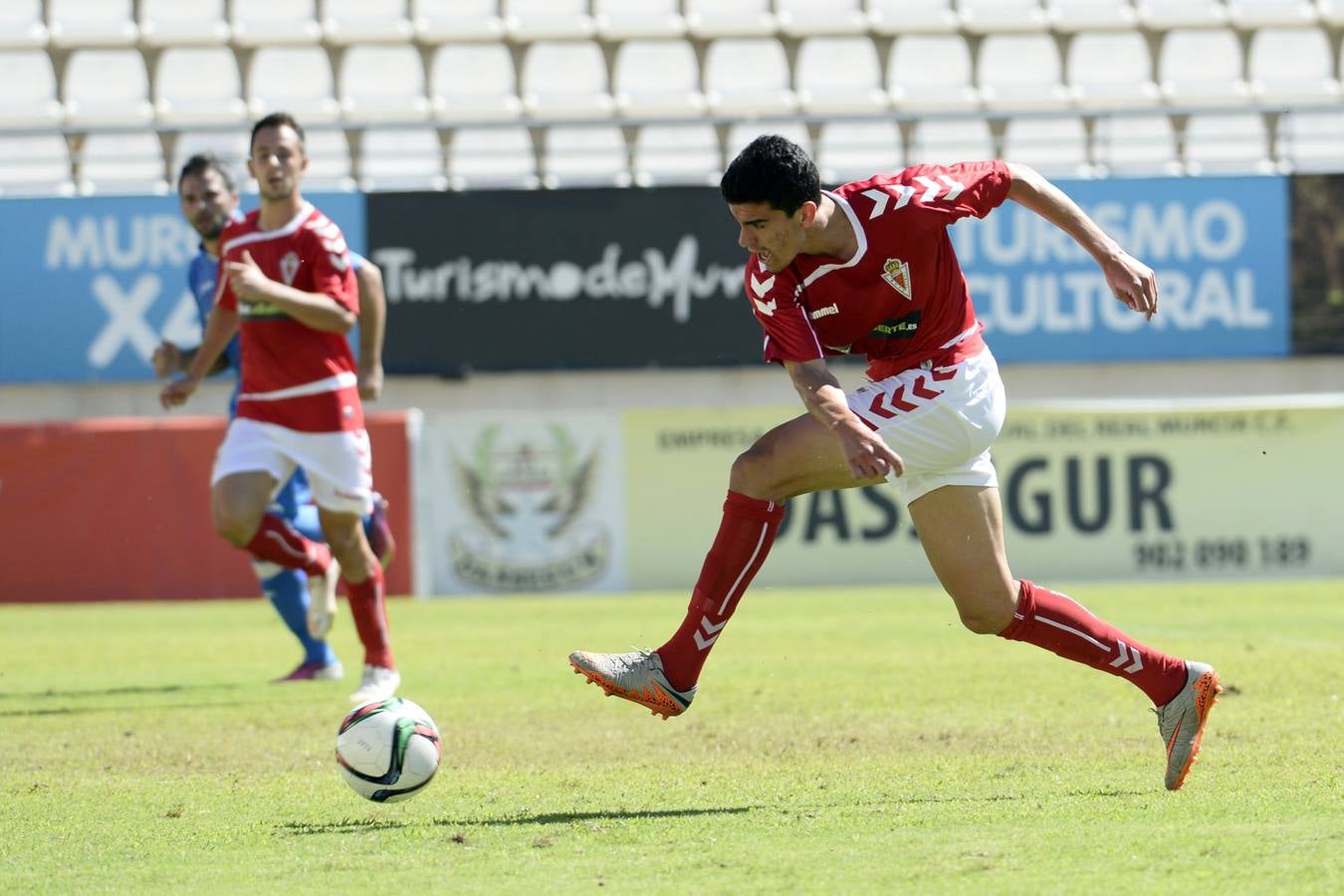 Las mejores imágenes del choque entre Real Murcia y Melilla U.D