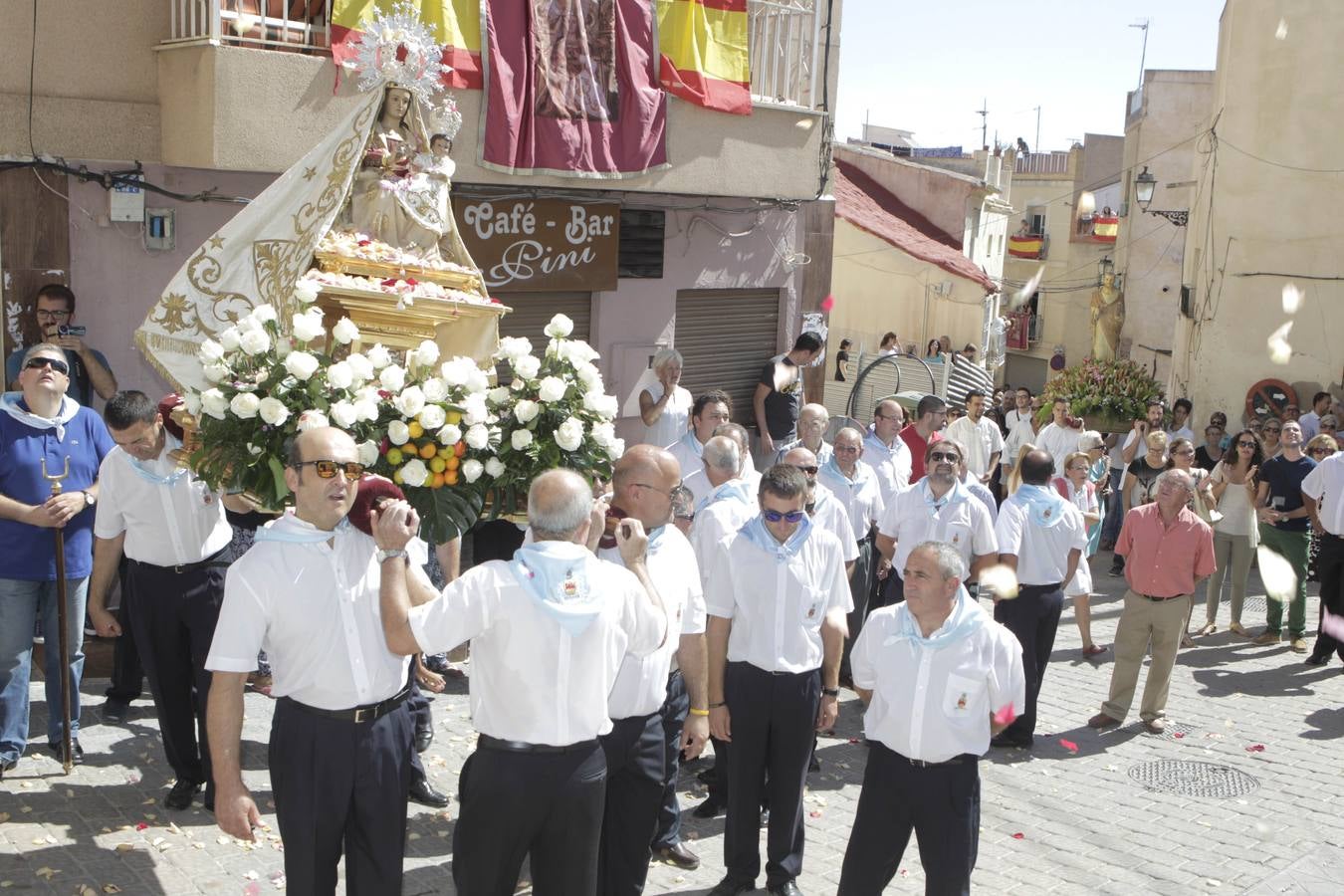 San Pedro recibe a la Patrona