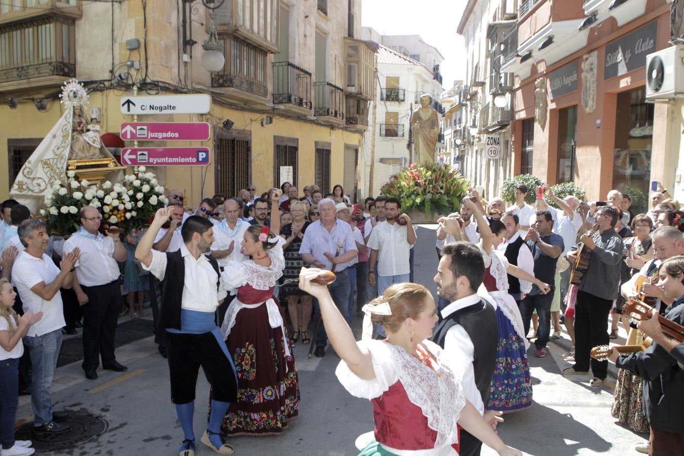 San Pedro recibe a la Patrona