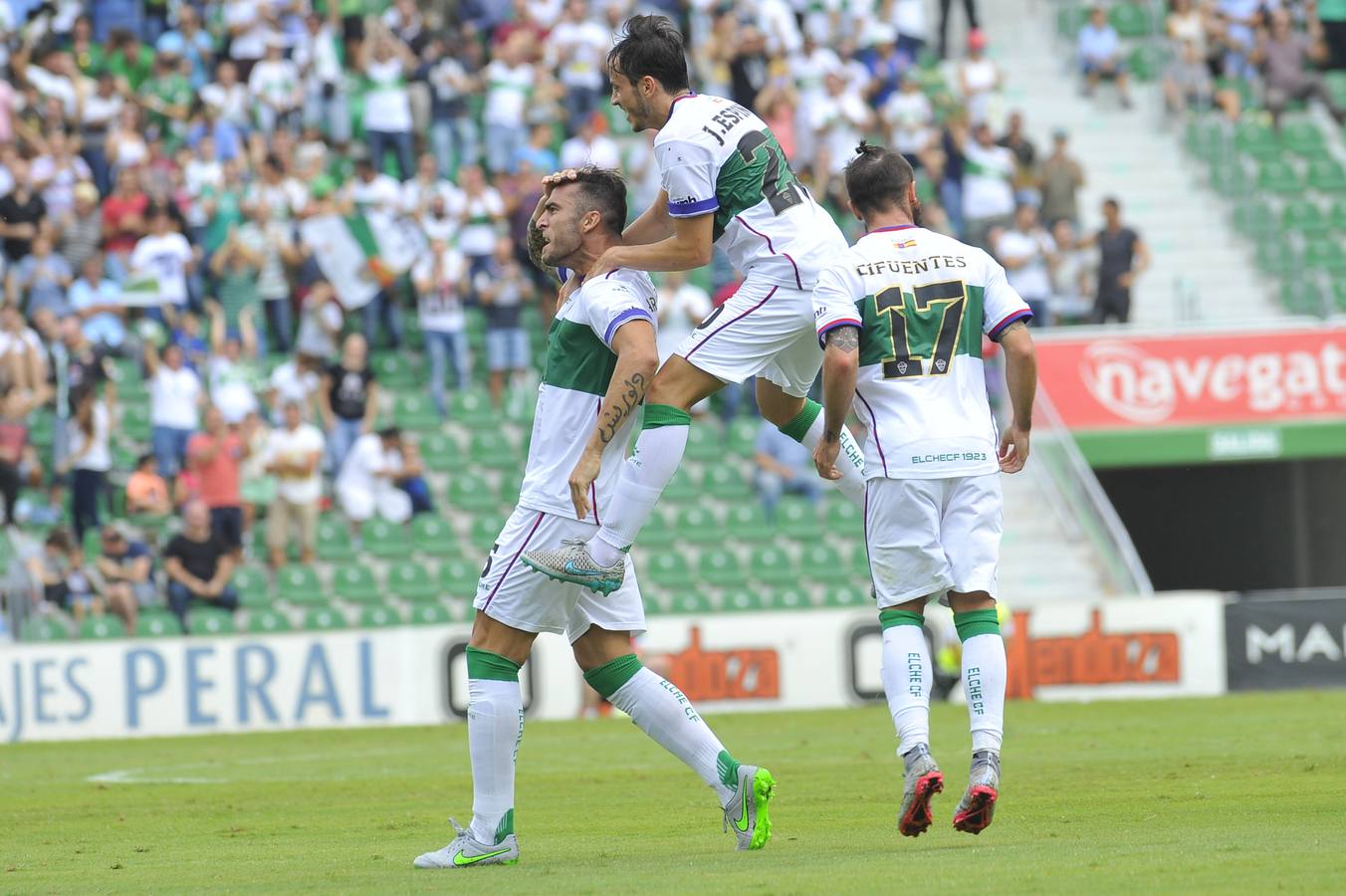 Partido entre el Elche y el Oviedo