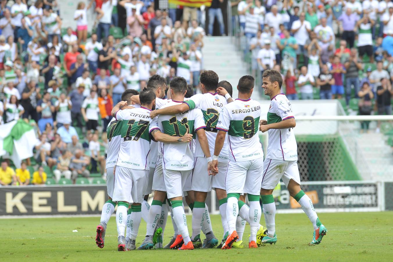 Partido entre el Elche y el Oviedo