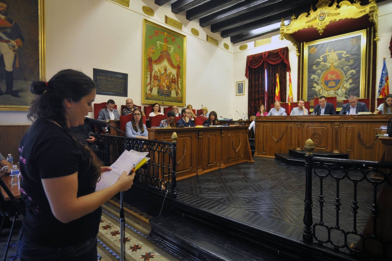 Pleno en el Ayuntamiento de Elche