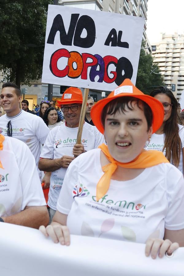 Las asociaciones de salud mental protestan en Murcia